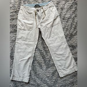 North Face Linen Pants size 6